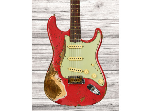 Fender Custom Shop Time Machine Collection 63 Strat Super Heavy Relic Seminole Red Fender Custom Shop Time Machine Collection 63 Strat Super Heavy Relic Seminole Red